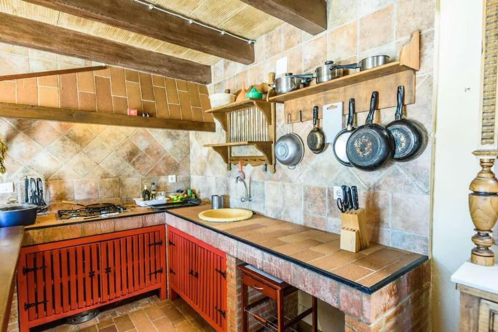 Casa Cortijo En Dehesa Sierra Leon Villa La Puebla de los Infantes Bagian luar foto